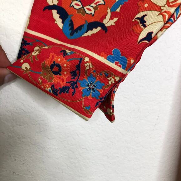 Gretchen Scott Set Jersey Split Neck Tunic Magic Carpet Stretchy Pants Electic - Picture 15 of 16